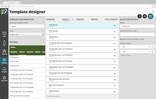 FarmQA task and workflow management